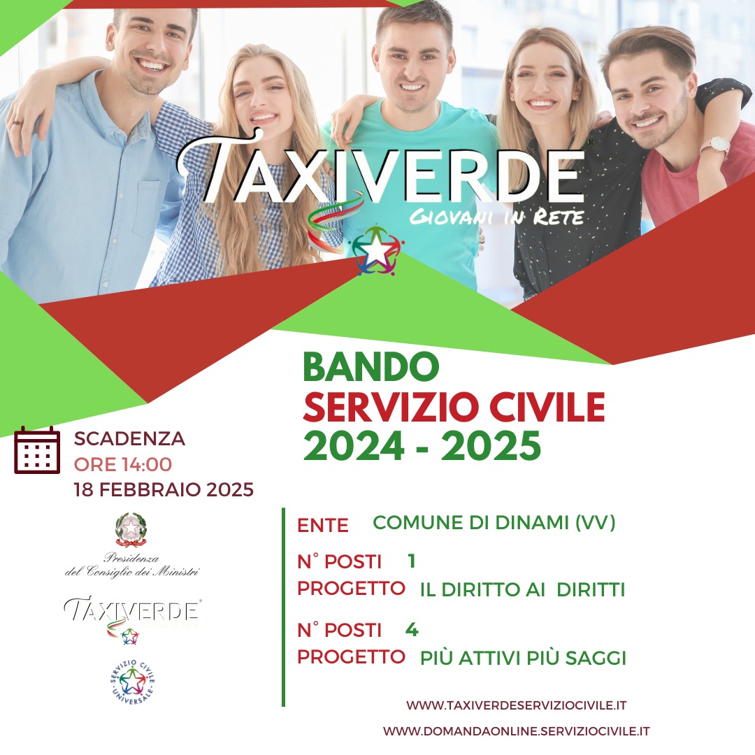 Bando Servizio Civile 2024-2025